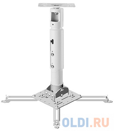 

[PRS11A-W] Универсальный потолочный комплект Wize Pro [PRS11A-W] состоящий из крепления+штанги 15-28 см +площадки к потолку для проектора, максимально