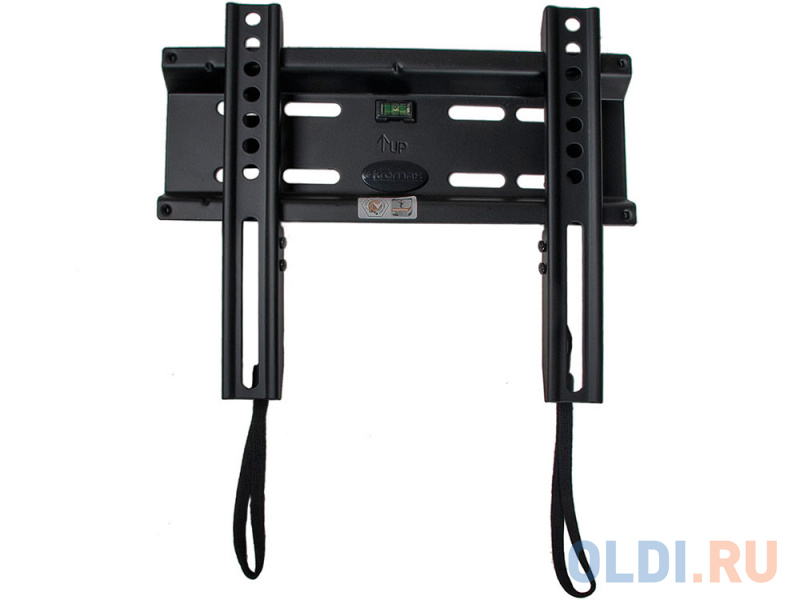 Кронштейн Kromax FLAT-5 new, черный для LED/LCD TV 15"-47", max 35 кг, настенный, 0 ст свободы, от стены 28 мм, max VESA 200x200 мм. фото
