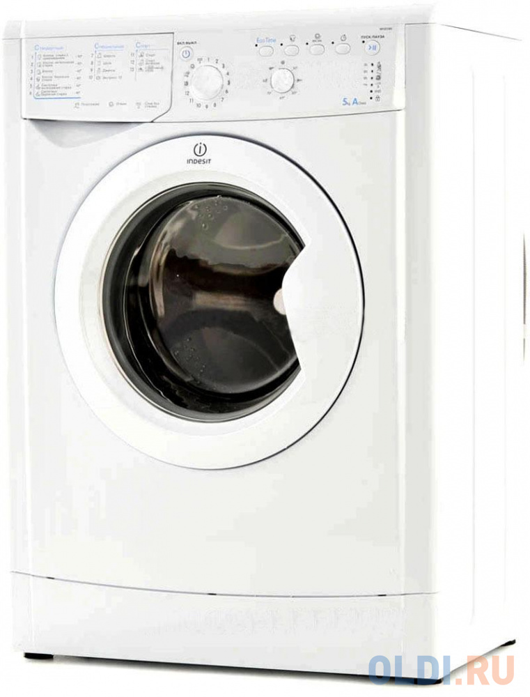Стиральная машина Indesit IWSB 5085 стиральная машина indesit ewsb 5085 bk cis белый чёрный