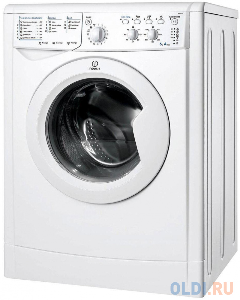 Стиральная машина Indesit IWSC 6105 стиральная машина indesit iwud 4105 белый