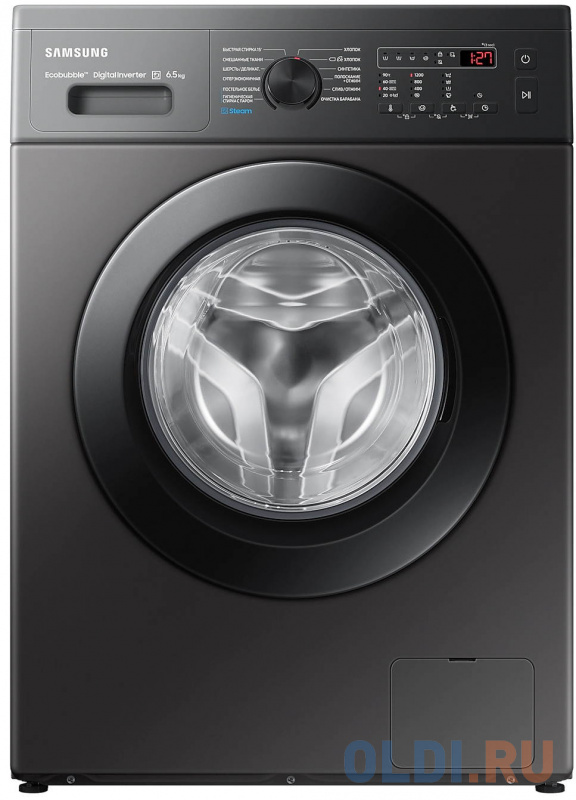 

Стиральная машина Samsung WW65A4S21CX/LD чёрный, Черный