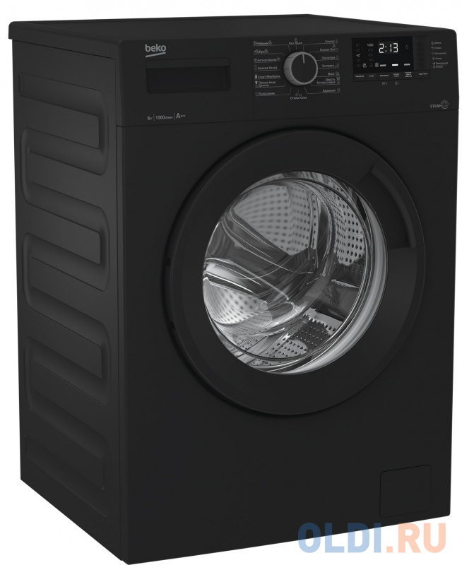 Стиральная машина Beko WSRE6512ZAA антрацит - фото 2