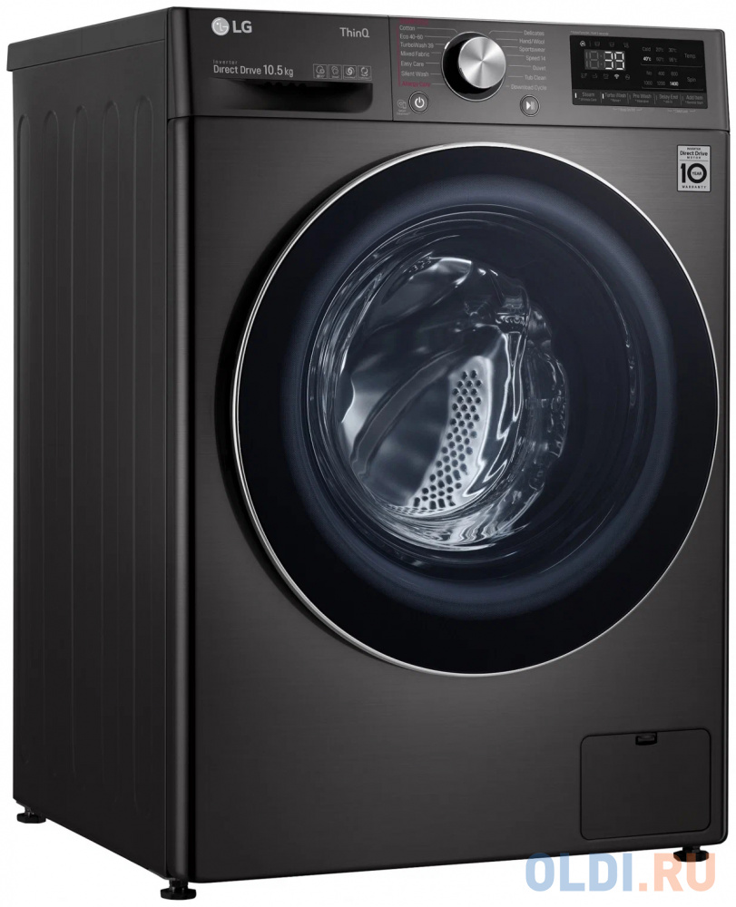 Стиральная машина LG F4WV910P2SE чёрный фото