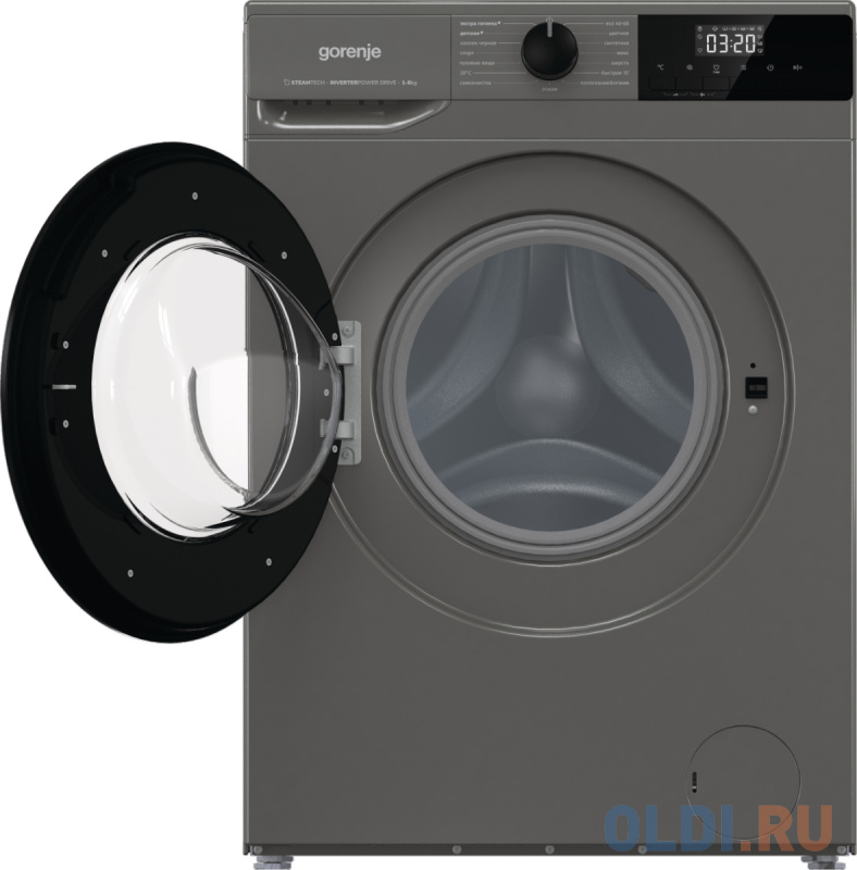 Стиральная машина Gorenje W2NHPI62SCSS титан фото