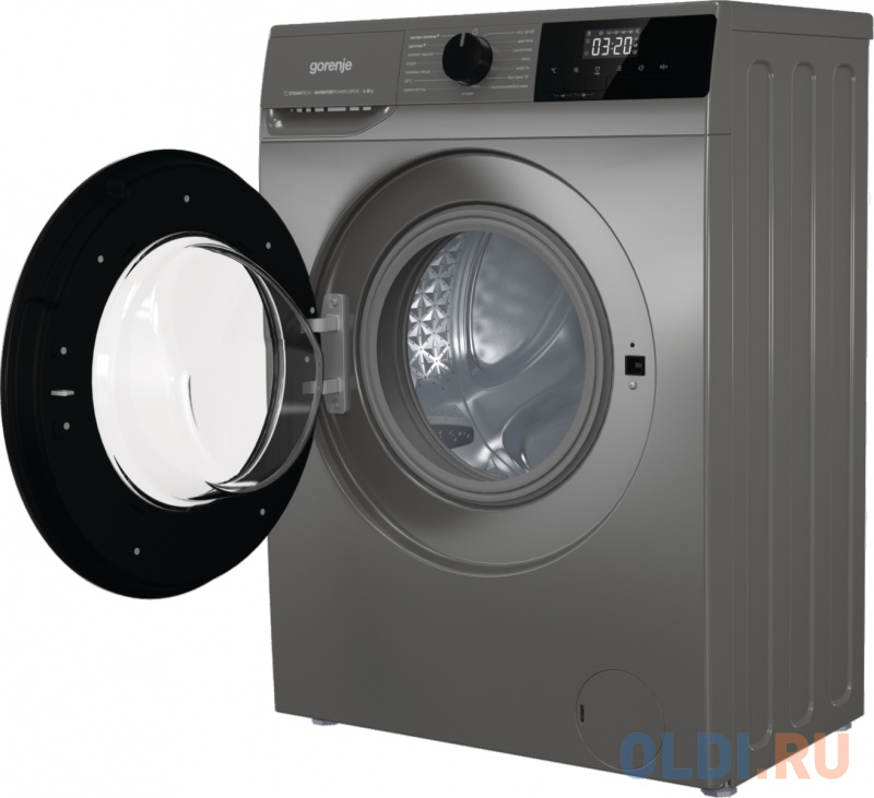 Стиральная машина Gorenje W2NHPI62SCSS титан фото
