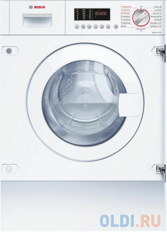 Стиральная машина Bosch WKD28542EU белый фото
