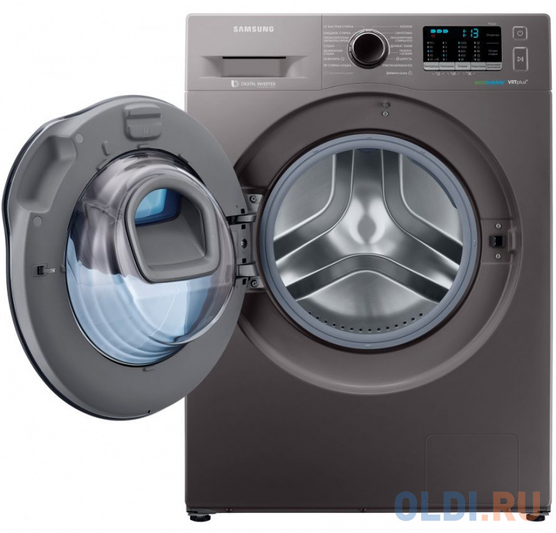 Стиральная машина Samsung WD80K52E0ZX/LD темно-серебристый фото