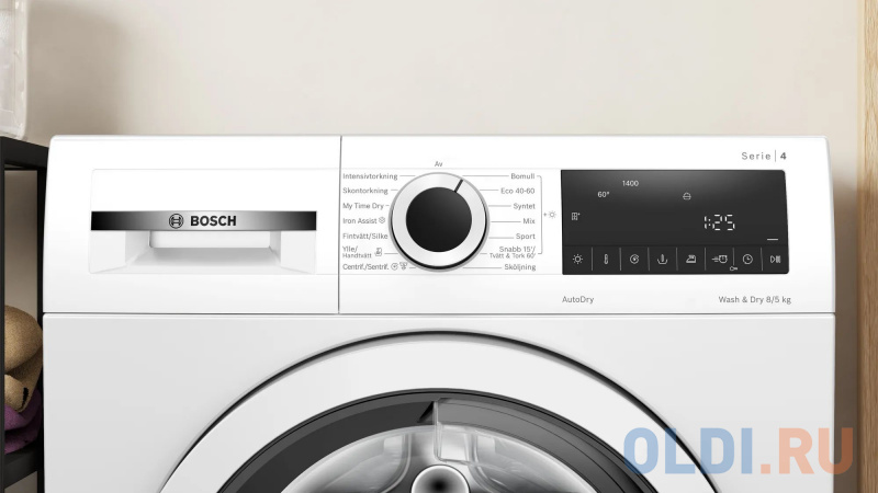 Стиральная машина Bosch WNA134B0SN белый фото