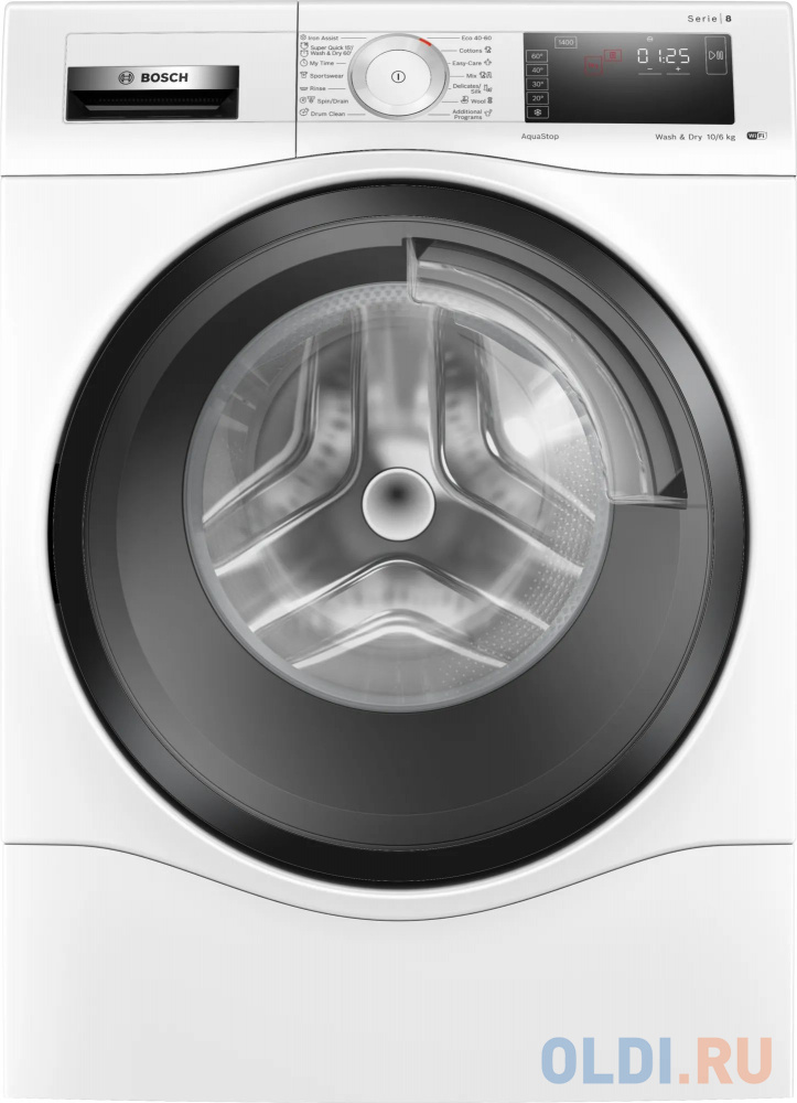 Стиральная машина Bosch WDU8H543EU белый стиральная машина indesit ewsb 5085 bk cis белый чёрный
