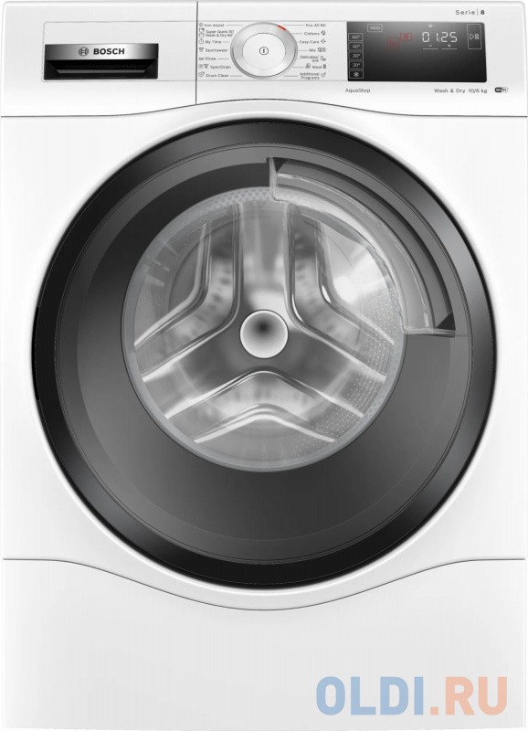 Стиральная машина Bosch WDU8H543EU белый стиральная машина indesit ewsb 5085 bk cis белый чёрный