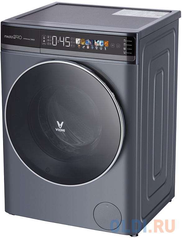 Стиральная машина Viomi WD10FT-B6E серый, цвет чёрный - фото 2