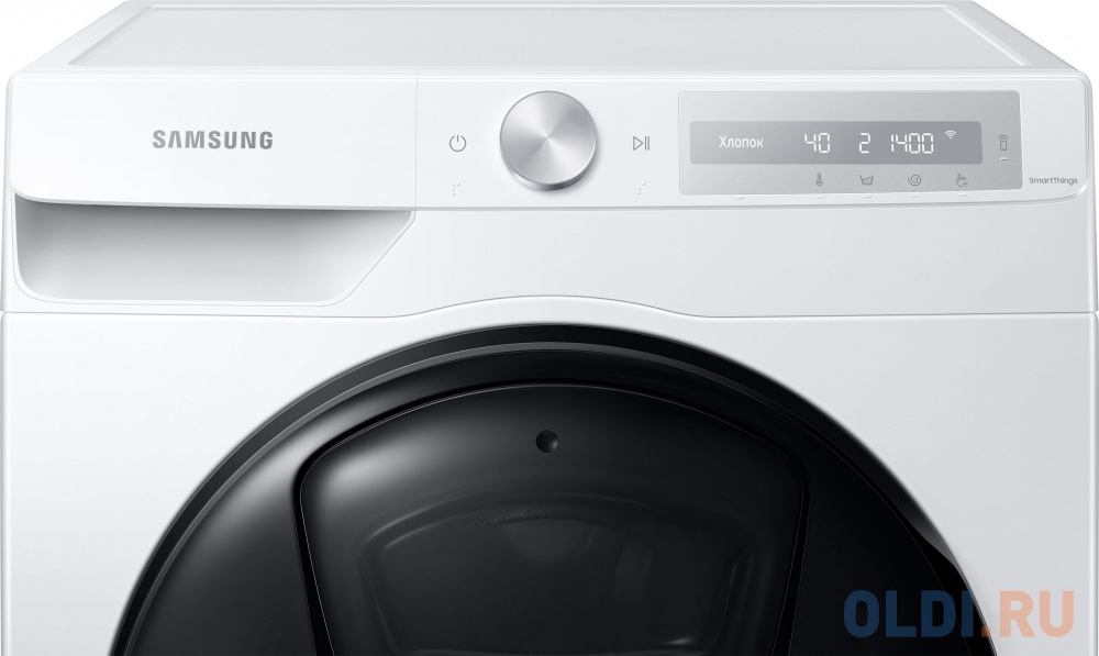 Стиральная машина Samsung WD10T654CBH/LP класс: A загр.фронтальная макс.:10.5кг (с сушкой) белый WD10T654CBH/LP - фото 10