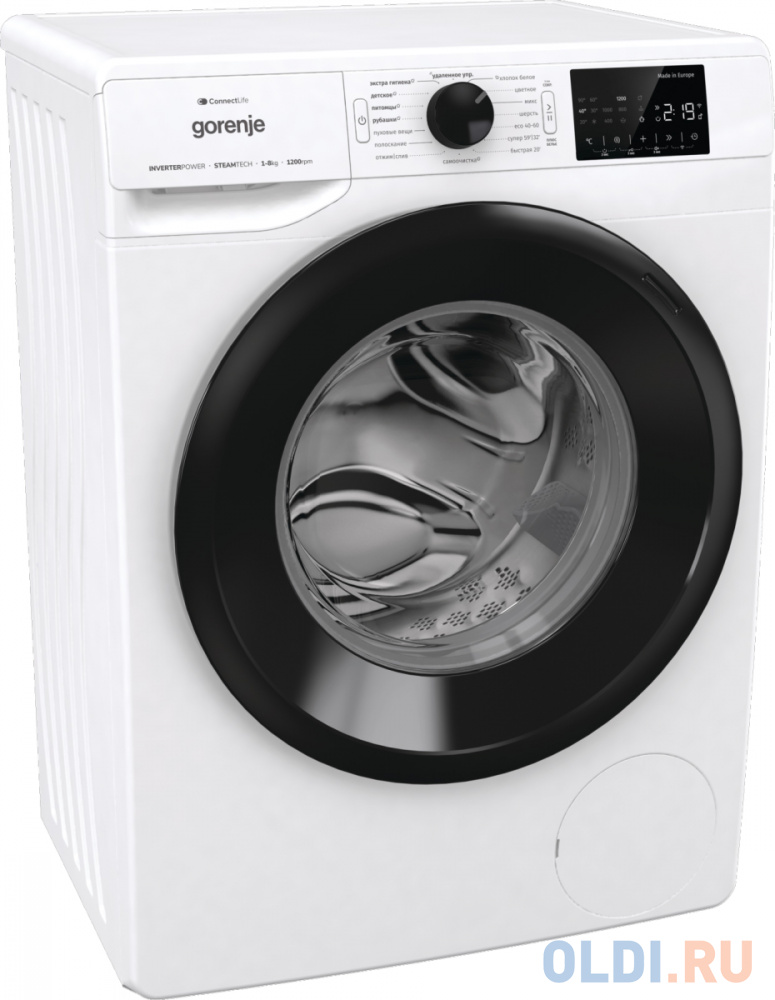 

Стиральная машина Gorenje WPNEI82SBSWIFI/C класс: A+++ загр.фронтальная макс.:8кг белый инвертер
