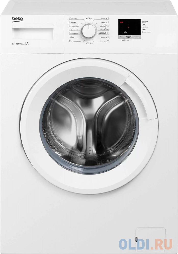 Стиральная машина Beko WRE6511ZWW класс: A загр.фронтальная макс.:6кг белый