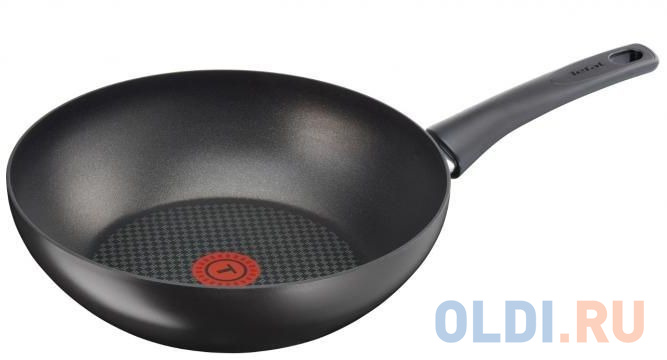 

Сковорода ВОК (WOK) Tefal Everest C6361902 круглая 28см ручка несъемная (без крышки) черный (2100102653)