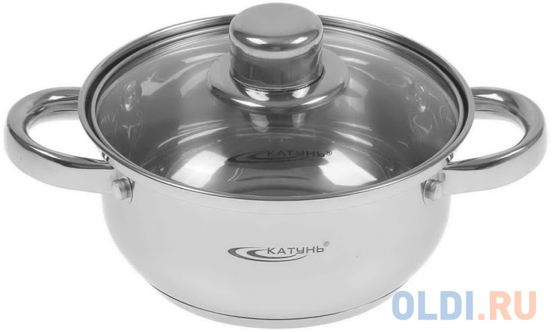 Кастрюля Катунь Гретта KT 04 D 16 16 см 1.6 л нержавеющая сталь