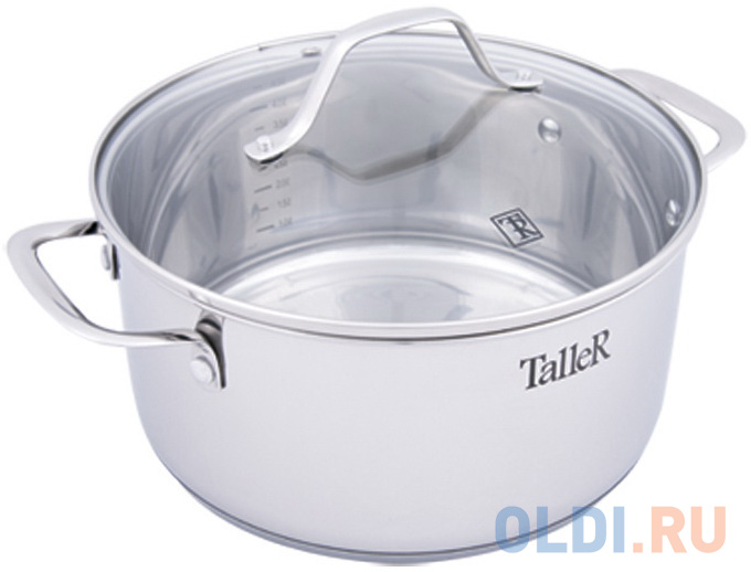 

Кастрюля TalleR 1081-TR 16 см 1.5 л нержавеющая сталь