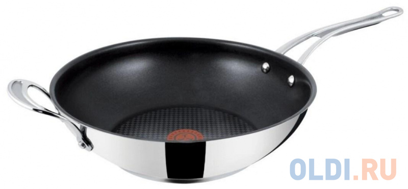 

Сковорода ВОК (WOK) Tefal H8038844 круглая 30см ручка несъемная (без крышки) черный (2100098945)