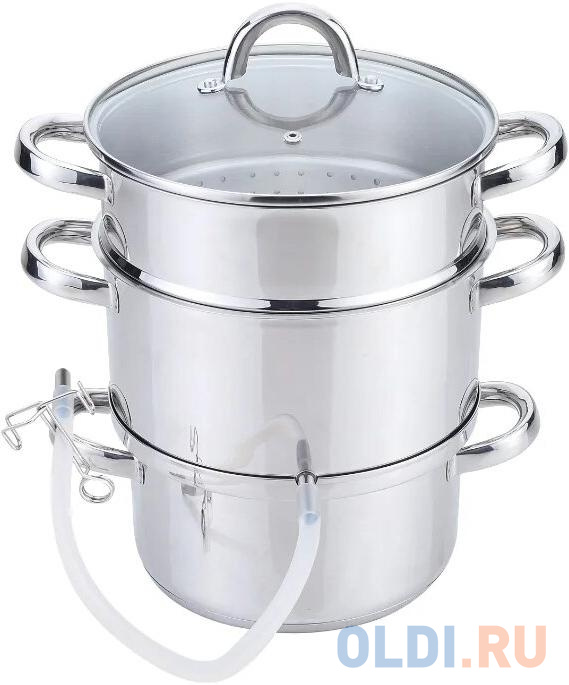 

Соковарка Mallony Mal-Juicer-1 22 см 6 л сталь