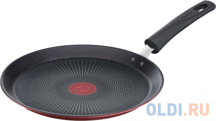 

Сковорода блинная Tefal Daily Chef G2733872 круглая 25см ручка несъемная (без крышки) красный (2100118307)