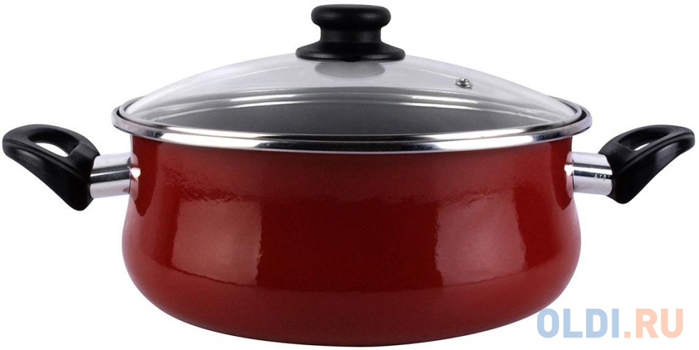 Кастрюля Vitrinor Authentique Burgundy 26 26 см 4.5 л сталь сковорода wok vitrinor authentique burgundy 28