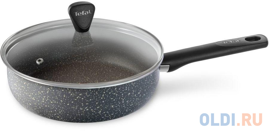 Сотейник Tefal Natural Cook 04211224 d=24см (с крышкой) серый (9100046099)