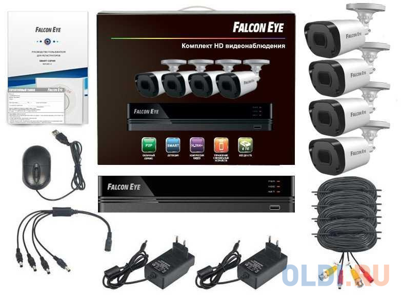 

Комплект видеонаблюдения Falcon Eye FE-1108MHD Smart 8.4