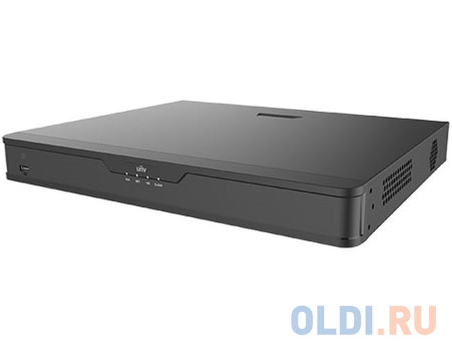 Uniview Видеорегистратор IP 32-х канальный 4K; Входящий поток на запись до 320Мбит/с; Поддерживаемые форматы сжатия: Ultra 265/H.265/H.264; Запись: ра фото