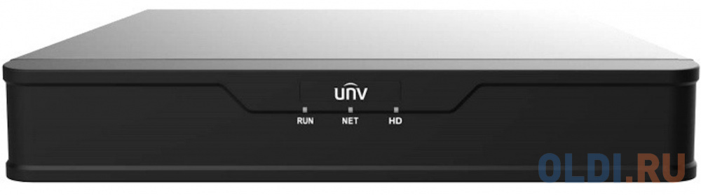 Uniview Видеорегистратор IP 16-ти канальный 4K; Входящий поток на запись до 64Мбит/с; Поддерживаемые форматы сжатия:  Ultra 265/H.265/H.264; Запись: р