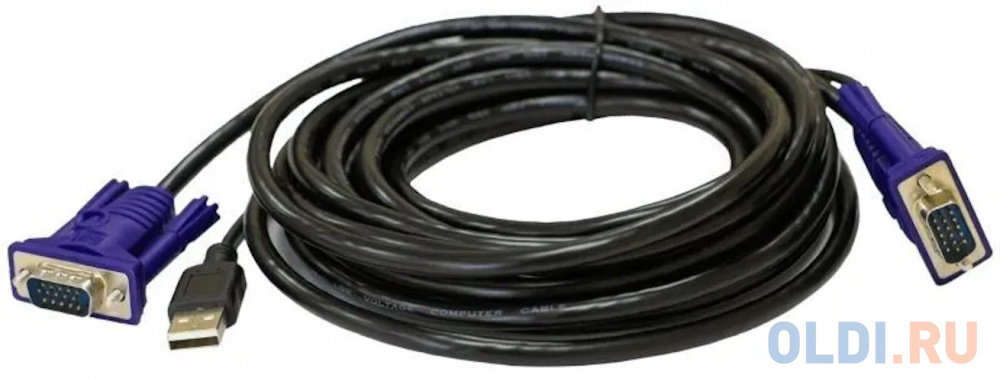 Кабель D-Link DKVM-CU5/B1A кабель dac qsfp28 to 4 sfp28 5m qsfp28 4xsfp28 dac 5m lr link