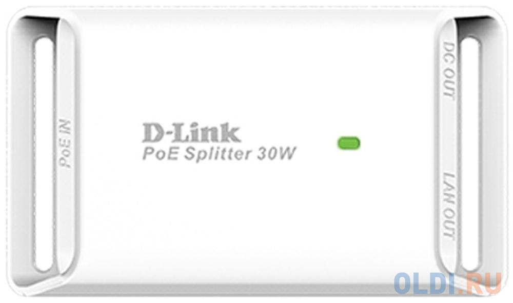 PoE-адаптер D-Link DPE-301GS/A1A Гигабитный PoE-адаптер (выходное напряжение 5/9/12В DC) фото