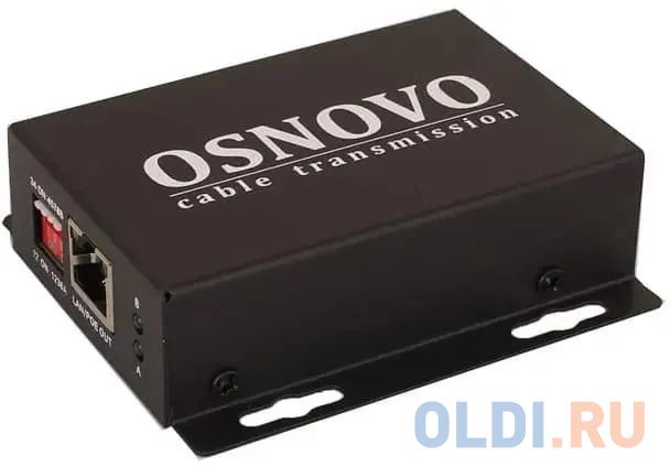 

OSNOVO PoE удлинитель 10M/100M Fast Ethernet на 400м (до 30W)