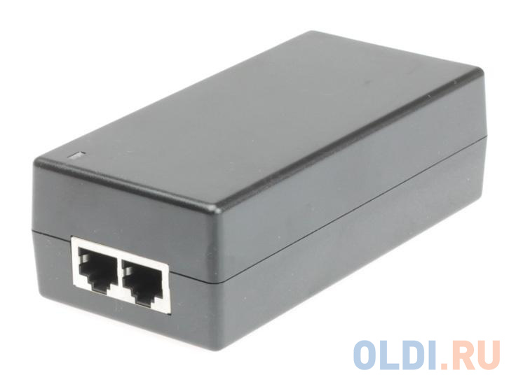 OSNOVO PoE-инжектор Gb Ethernet на 1 порт, мощностью до 65W, напряжение PoE - 52V(конт. 1,2,4,5(+), 3,6,7,8(-)) удлинитель osnovo ta ip ra ip ethernet комплект передатчик приёмник ethernet до 6000м