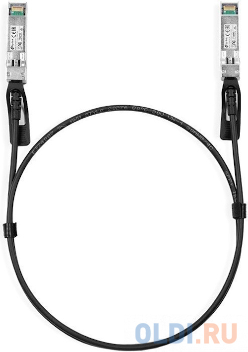 1-метровый 10G SFP+ кабель прямого подключения fibertrade кабель прямого подключения ft qsfp cabp awg26 2 40g 26awg витая пара qsfp 2м