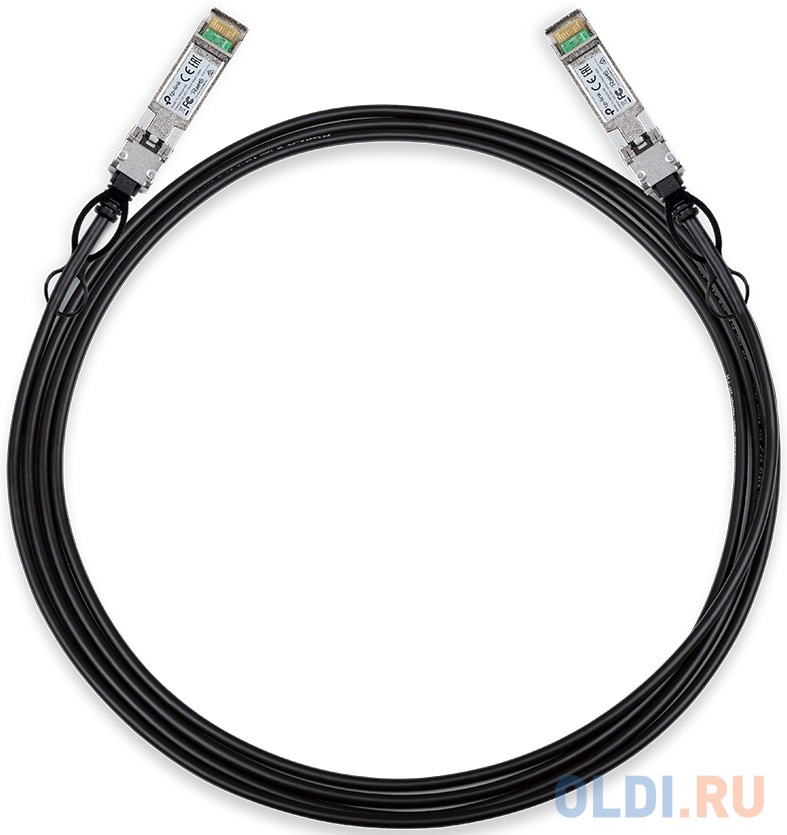 TP-Link 3-метровый 10G SFP+ кабель прямого подключения кабель dvi 1 8 м dvi d dual link 24 pin пакет