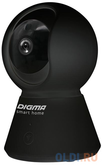 Камера IP Digma DiVision 401 CMOS 2.8 мм 1920 x 1080 H.264 MJPEG Wi-Fi черный от OLDI