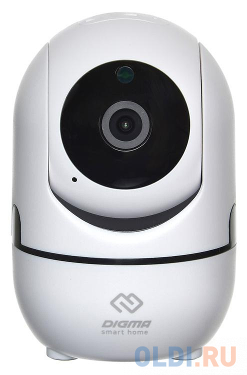Камера IP Digma DiVision 201 CMOS 2.8 мм 1280 x 720 Wi-Fi белый - фото 1