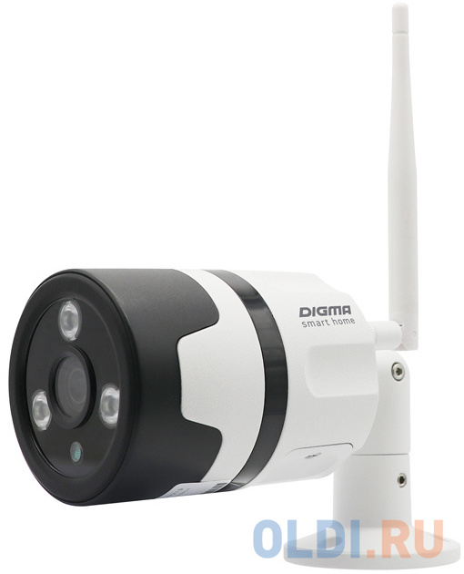 Видеокамера IP Digma DiVision 600 3.6-3.6мм цветная корп.:белый/черный от OLDI