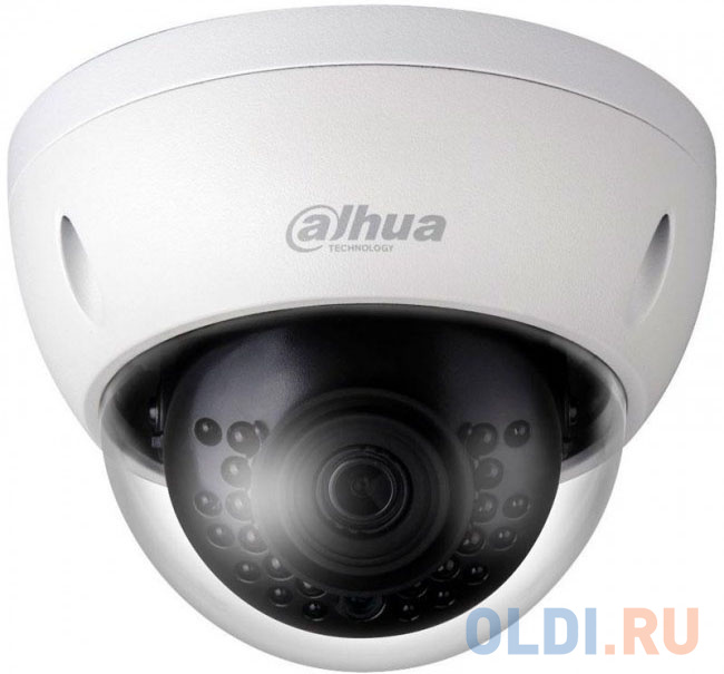 Камера IP Dahua DH-IPC-HDBW1431EP-S-0360B CMOS 1/3&quot; 3.6 мм 2688 x 1520 Н.265 H.264 Ethernet RJ-45 PoE белый от OLDI