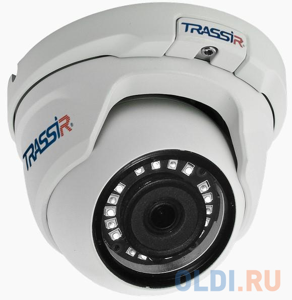 Камера IP Trassir TR-D8121IR2 v2 CMOS 1/2.7&quot; 2.8 мм 1920 x 1080 H.264 RJ-45 PoE белый от OLDI