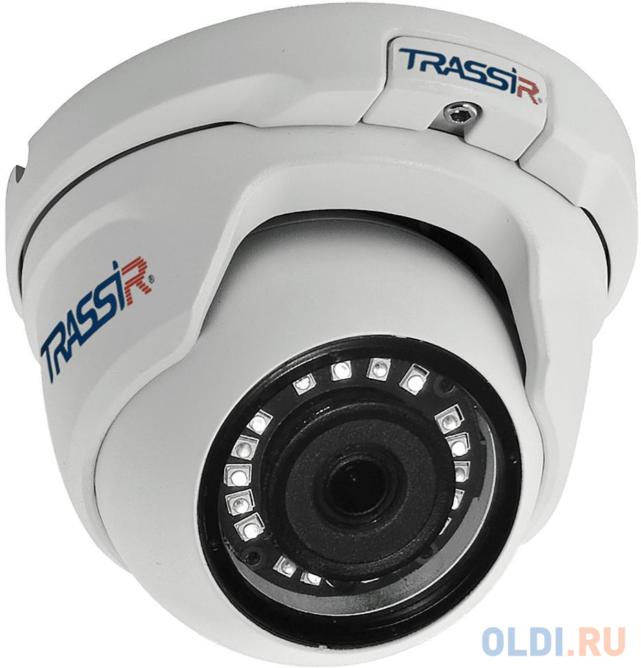 Видеокамера IP Trassir TR-D2S5 3.6-3.6мм цветная видеокамера ip trassir tr w2c1 2 8 2 8мм ная