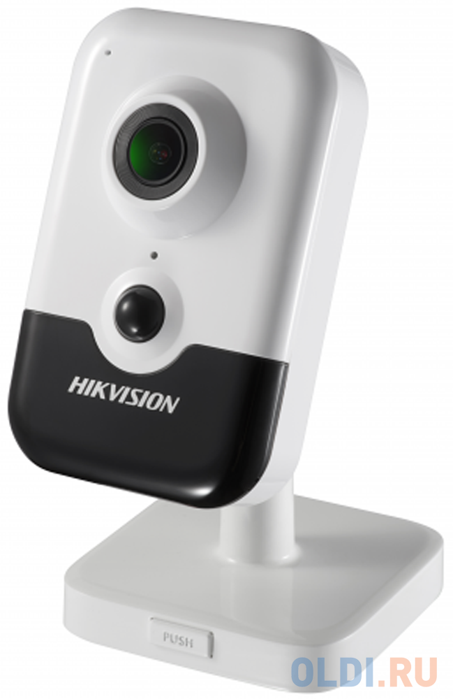 Камера IP Hikvision DS-2CD2423G0-IW CMOS 1/2.8&quot; 4 мм 2048 x 1536 H.264 Н.265 MJPEG RJ45 10M/100M Ethernet PoE белый черный от OLDI