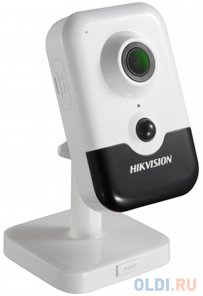 Камера IP Hikvision DS-2CD2423G0-IW CMOS 1/2.8&quot; 4 мм 2048 x 1536 H.264 Н.265 MJPEG RJ45 10M/100M Ethernet PoE белый черный от OLDI