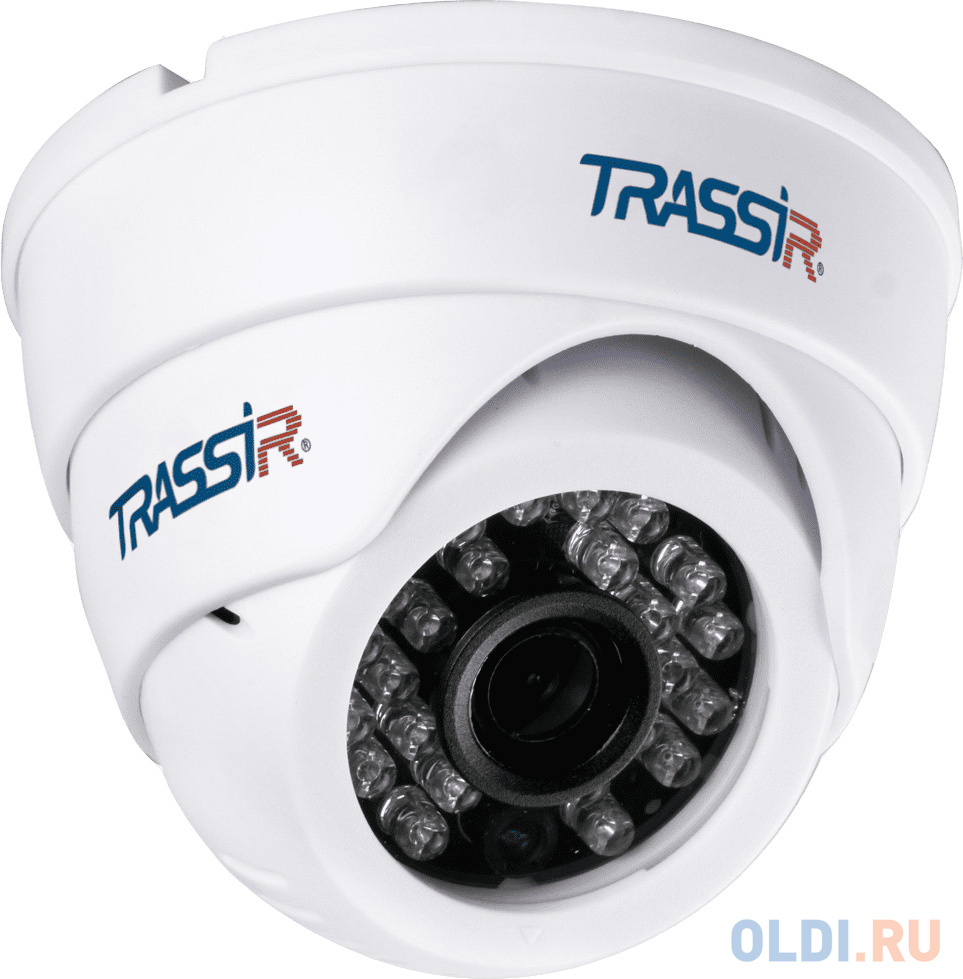 Камера IP Trassir TR-D8121IR2W CMOS 1/2.7&quot; 2.8 мм 1920 x 1080 H.264 RJ-45 Wi-Fi белый от OLDI