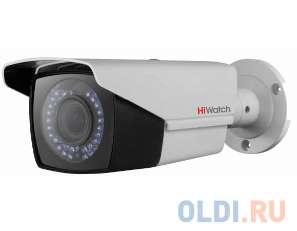 Камера видеонаблюдения Hikvision HiWatch DS-T206P 2.8-12мм цветная корп.:белый - фото 1