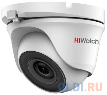 

Камера HiWatch DS-T123 (2.8 mm) 1Мп уличная купольная HD-TVI камера с ИК-подсветкой до 20м 1/4"" CMOS матрица; объектив 2.8мм; угол обзора 82°; механи