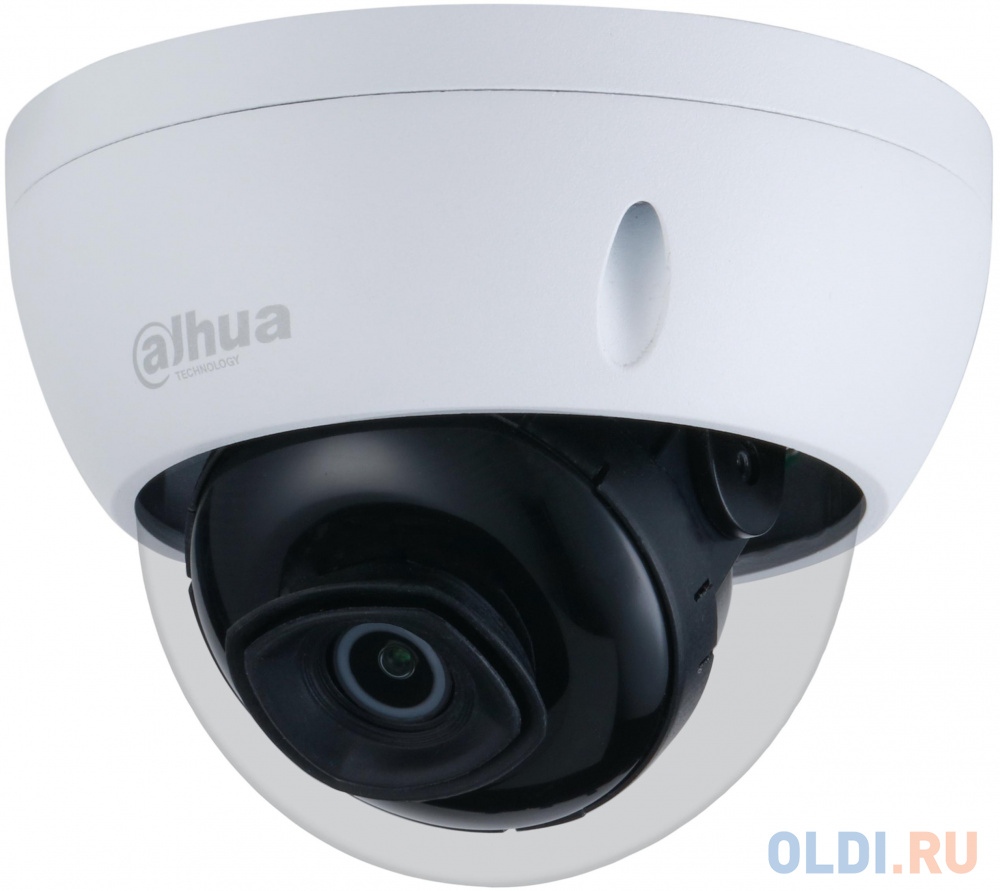 Фото - Видеокамера IP Dahua DH-IPC-HDBW3241EP-AS-0360B 3.6-3.6мм цветная корп.:белый видеокамера ip уличная с ик подсветкой dahua dh ipc hfw3441ep sa 0360b