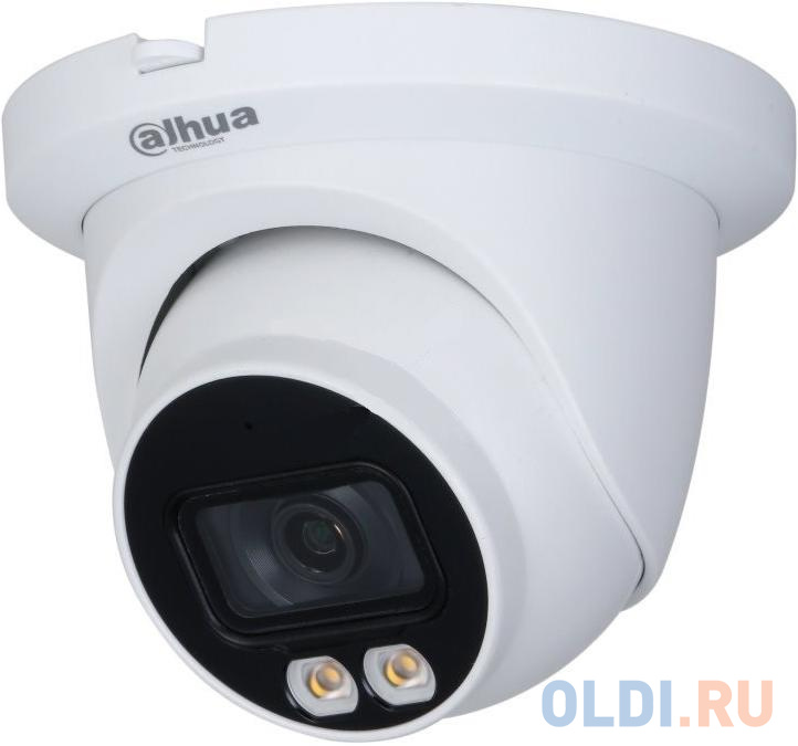 Фото - Видеокамера IP Dahua DH-IPC-HDW2439TP-AS-LED-0360B 3.6-3.6мм цветная корп.:белый видеокамера ip уличная с ик подсветкой dahua dh ipc hfw3441ep sa 0360b