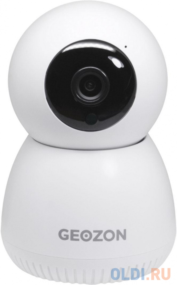 Умная камера 360 GEOZON SV-01/Wi-Fi/micro-SD до 64GB/AVCHD 720p/Датчик движения/Ночная съёмка/AC 100-250V; DC 5V/1.6A/Установка внутри помещений/white GSH-SVI01 - фото 1