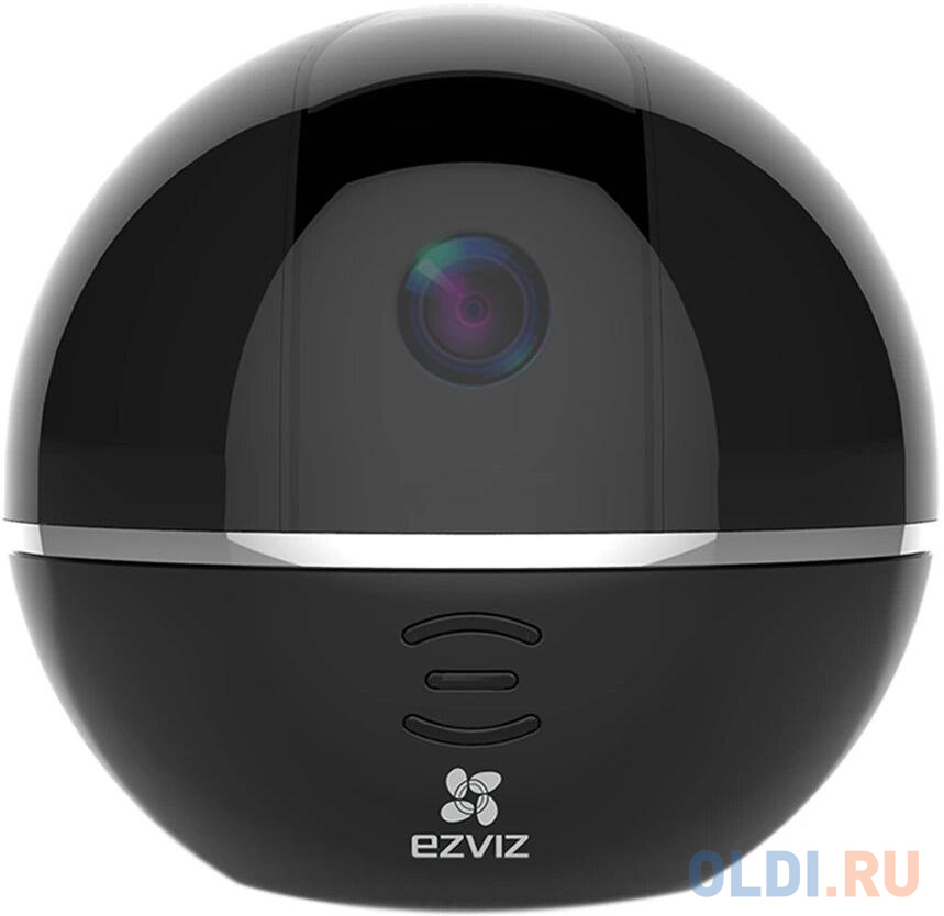 Ezviz C6T 2Мп внутренняя поворотная 360° Wi-Fi камера c ИК-подсветкой до 10м 1/3'' CMOS матрица; объектив 4мм; угол обзора 95°; ИК-фильтр; 0.02лк @F2.2; DWDR, 3D DNR; встроенный микрофон и динамик; по CS-CV248-B0-32WFR - фото 1